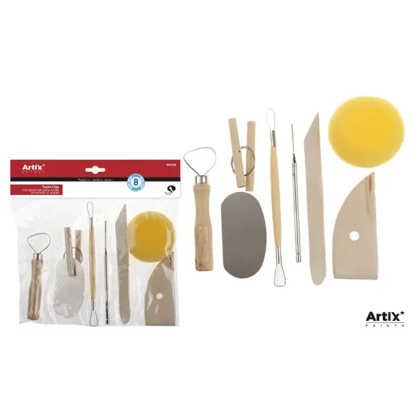 Produto Herramienta para Arcilla Set 8 Piezas Imagem