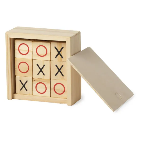 Product Juego 3 en Raya de Madera Image
