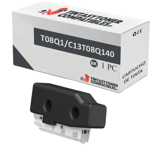 Produto Cartucho de tinta compatible Epson C13T08Q140 · 31.500 páginas Imagem