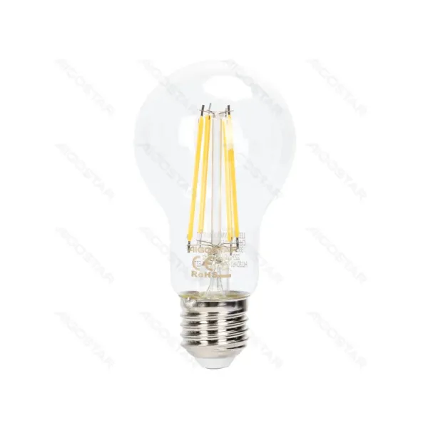 Product Bombilla de Filamento LED E27 A60 6W Luz Cálida 2700K Image