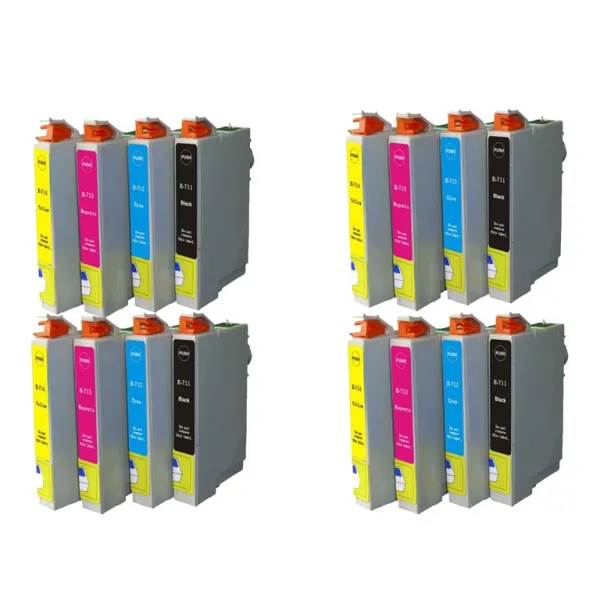Product Compatible Pack 16 x Epson T0711/2/3/4 Image