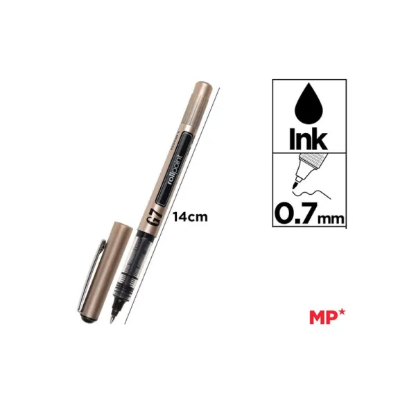 Produto Boligrafo de Tinta Líquida G7 Punta Ball Negro Imagem
