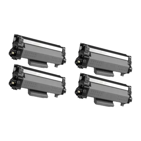 Produto Compatible Pack 4x Brother TN2510 Negro Imagem