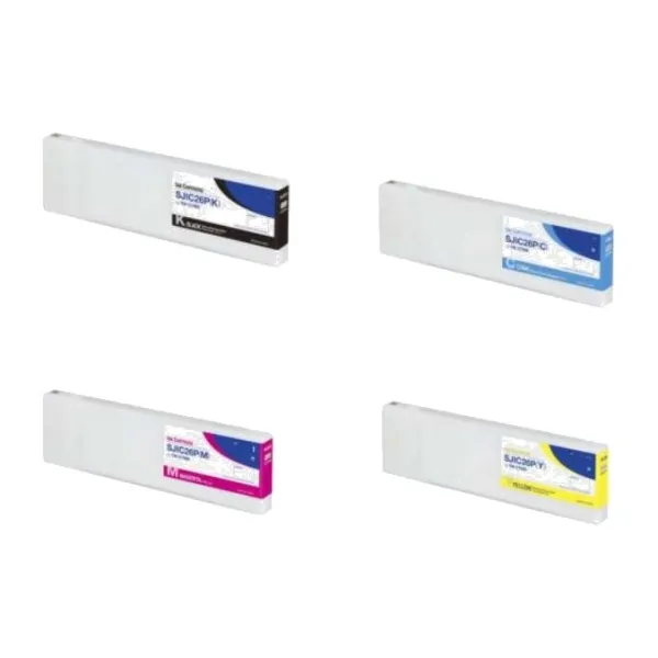 Product Pack Epson SJIC26P Tinta Pigmentada Compatibles Image