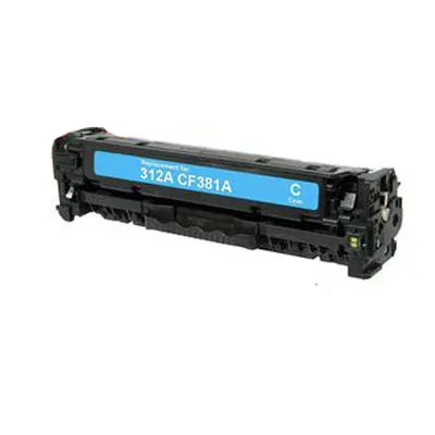 Producto Tóner compatible HP CF381A Cian · 2.800 páginas Imagen