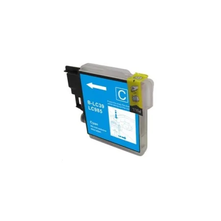 Cartucho de tinta compatible Brother LC985 cian · LC985C