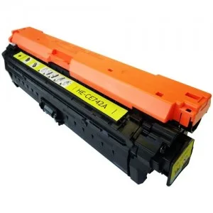 Tóner compatible HP CE742 amarillo · CE742A