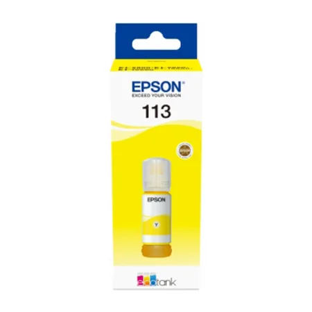 Cartucho de tinta original Epson 113 Botella Pigmentada amarilla pigmentada