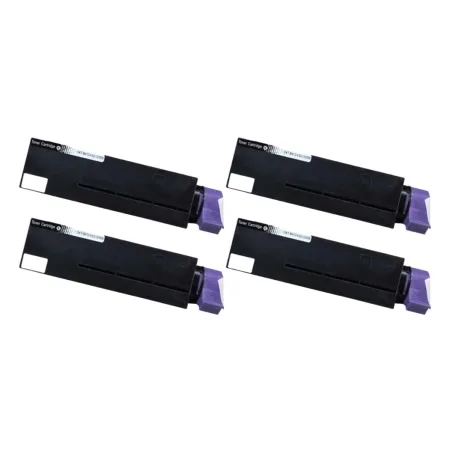 Pack 4 tóner compatibles OKI B432 / B512 / MB492 / MB562 (12k) negro