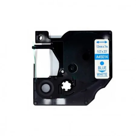 Cinta compatible DYMO D1 45014 Azul / Blanco azul / blanco · S0720540