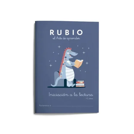 Cuaderno Rubio Iniciación a la Lectura +5 Años