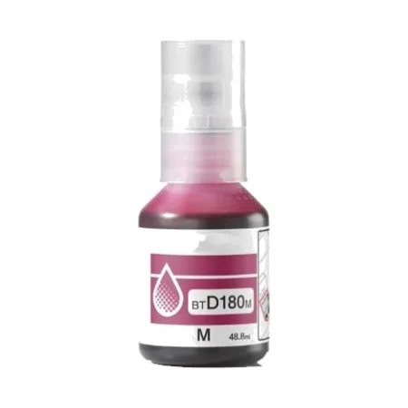 Cartucho de tinta compatible Brother BTD180M Botella magenta
