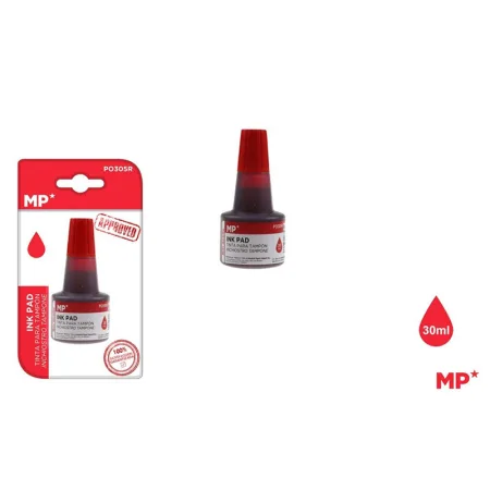 Tinta Tampon Roja 30 ml MP