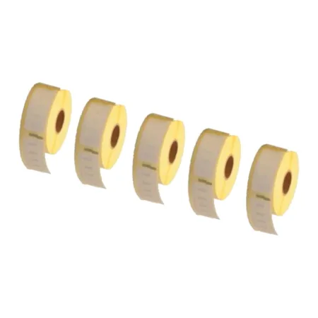Pack 5 packs de etiquetas compatibles DYMO LABELWRITER 11352 Etiquetas Archivos Papel Térmico blanco