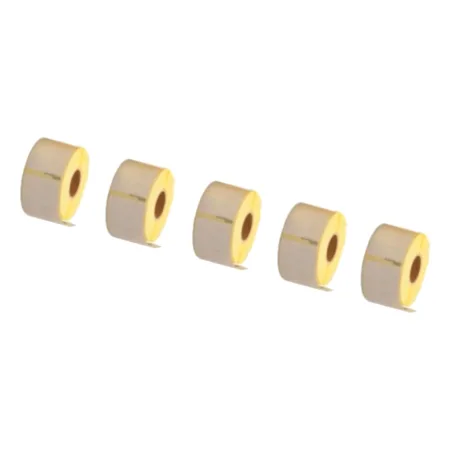 Pack 5 packs de etiquetas compatibles DYMO LABELWRITER 99012 Etiquetas Dirección Grandes Papel Térmico blanco