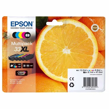 Cartucho de tinta original Epson T3357 / 33XL Pack 5 · C13T33574011