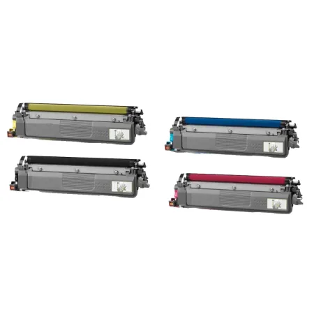 Pack 4 tóner compatibles Brother TN249 amarillo, magenta, negro y cian