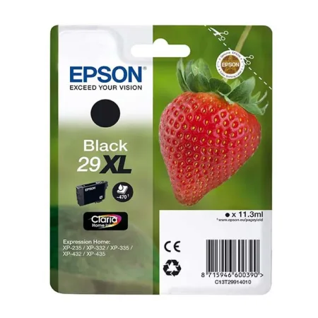 Cartucho de tinta original Epson T2991 (29XL) negro · C13T29914012