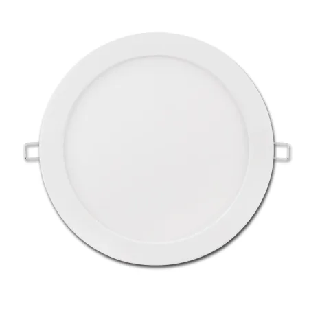 Down light LED E6 slim / 18W luz blanca 6000K (200-210mm) marco blanco