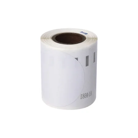 Etiquetas compatible DYMO 14681 Etiquetas CD/DVD Térmicas Blancas blanco