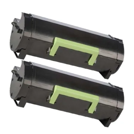 Pack 2 tóner compatibles Konica Minolta TNP40 negro