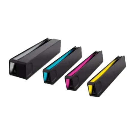 Pack 4 cartuchos de tinta compatibles HP 973X amarillo, magenta, negro y cian