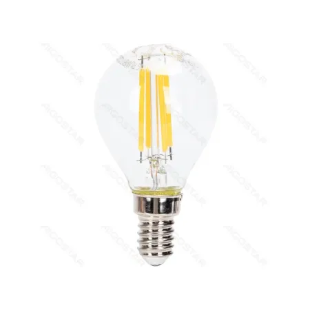 Bombilla de Filamento LED Regulable E14 G45 4W Luz Cálida 2700K