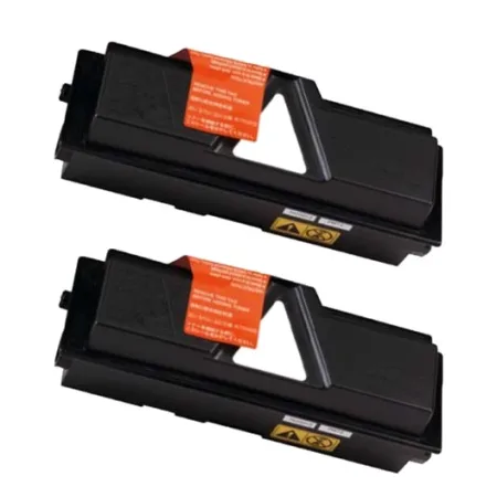 Pack 2 tóner compatibles Kyocera TK-140 / TK-142 / TK-144 negro