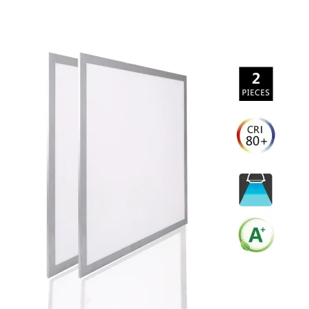 Panel LED E5 slim 60X60 / 40W luz blanca 6000K (pack 2 unidades)