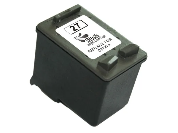 Cartucho de tinta compatible HP 27 negro · C8727AE