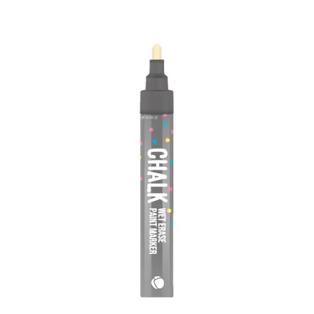 Marcador de Tiza Borrable Plata 2mm MTN