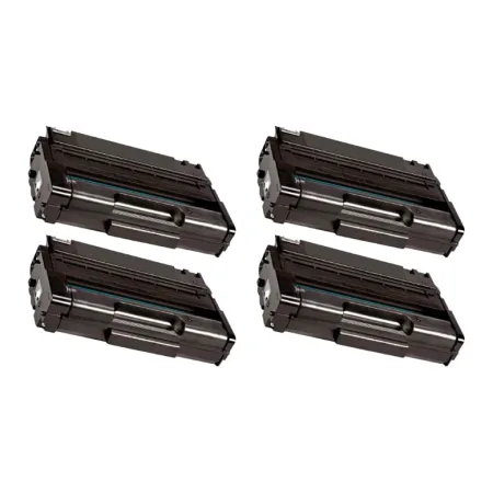 Pack 4 tóner compatibles Ricoh Aficio SP 3500 / SP 3510 negro