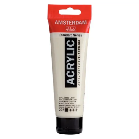 Amsterdam Pintura Acrílica Amarillo Nápoles Claro 120 ml