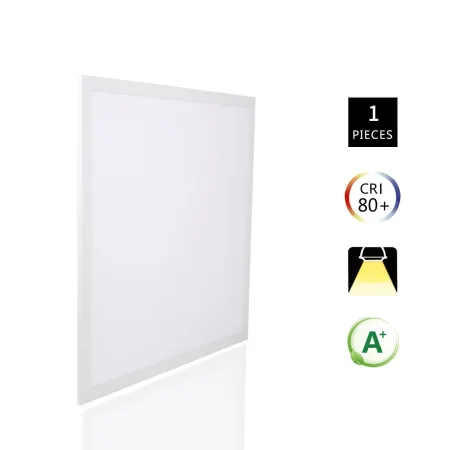 Panel LED E5 slim 60X60 / 40W luz natural 4000K marco blanco (con driver)