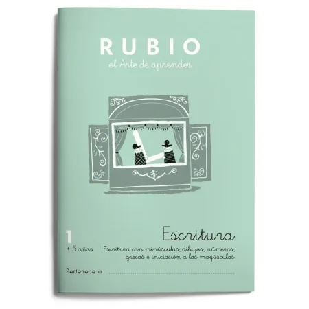 Cuaderno Rubio de Escritura 1