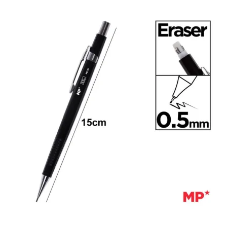 Portaminas Metálico 0.5 mm Negro