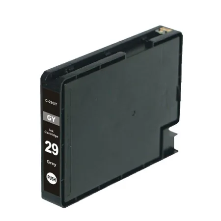 Cartucho de tinta compatible Canon PGI-29 gris · 4871B001