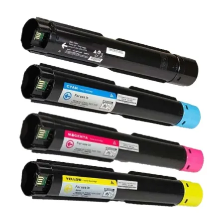 Pack 4 tóner compatibles Xerox C7020 / C7025 / C7030 amarillo, magenta, negro y cian
