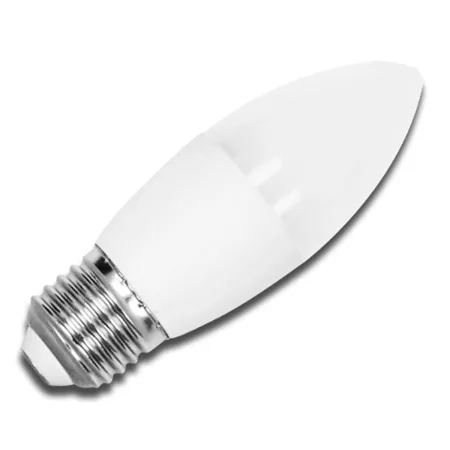 Bombilla LED A5 C37 / 6W E27 luz blanca 6400K