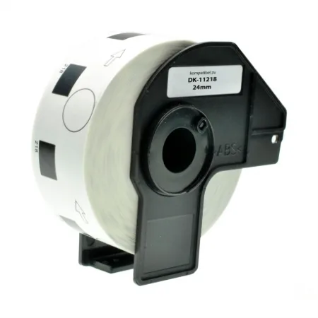 Etiquetas compatible Brother DK11218 · 1000 uds. - 24 mm x 24 mm