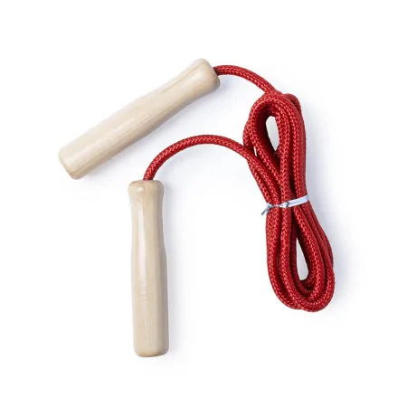 Cuerda de Comba Roja con Mangos de Madera