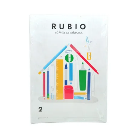 Cuaderno Rubio "El Arte de Colorear 2"