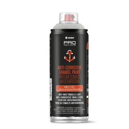 Spray MTN PRO Anticorrosivo RAL 9006 Aluminio Blanco