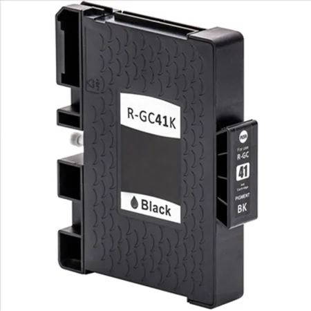 Cartucho de tinta compatible Ricoh GC41 negro pigmentado · gc41bk