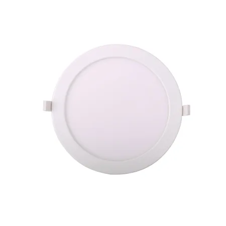 Down light LED E6 slim / 20W luz natural 4000K (220-230mm) marco blanco