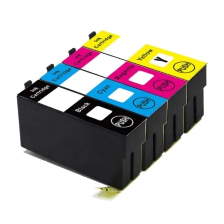 Pack 4 cartuchos de tinta compatibles Epson T40D1 Pigmentado/T40D2 Pigmentado/T40D3 Pigmentado/T40D4