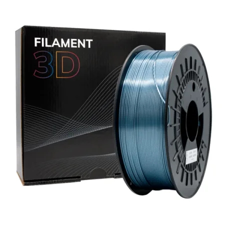Filamento 3D - PLA SILK - Color: Plata - 1.75 mm / 1 kg