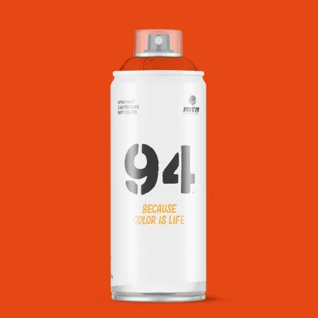 Spray de Pintura Montana Colors MTN 94 RV-107 Naranja Marte