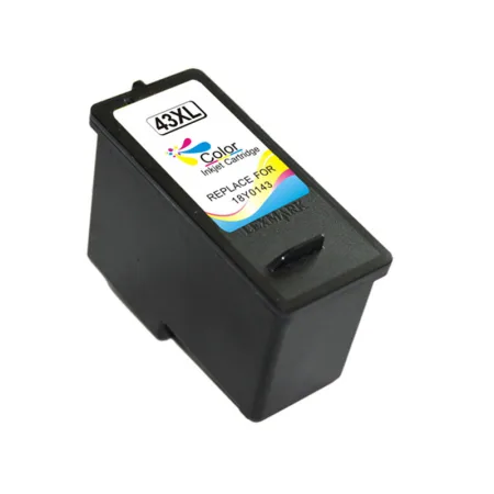 Cartucho de tinta compatible Lexmark 43XL · 18Y0143E/18Y0141E/18YX143E