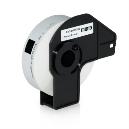 Etiquetas compatible Brother DK-11203 Etiquetas Precortadas blanco